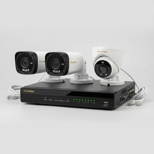 LaView 4K Security Camera System (8-Channel NVR)