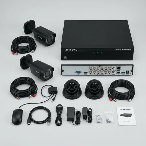 Night Owl 4K Ultra HD Wired Security System, image 3 of 3